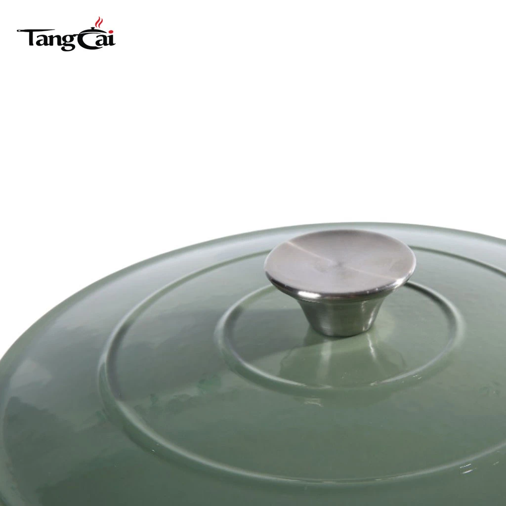 B2B Cookware Expert Venta caliente Juego de utensilios de cocina apilables esmaltados Olla 3 en 1 de 5 cuartos con tapa Sart&eacute;n de 10 pulgadas Sart&eacute;n 4 cuartos con tapa