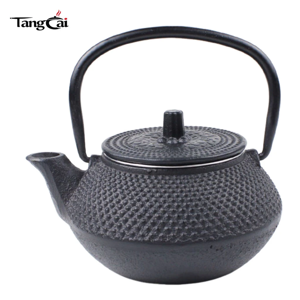 Tetera de hierro fundido multiusos de 600 ml para hervir y preparar t&eacute;