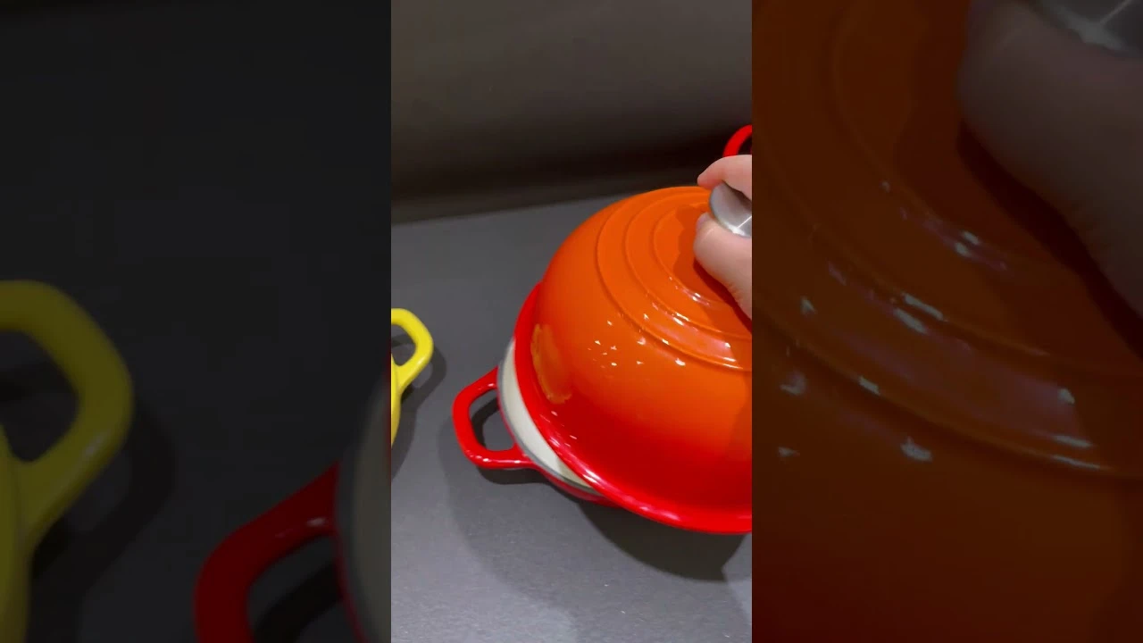 Olla de hierro fundido esmaltada Hebei Tangcai, olla para mariscos