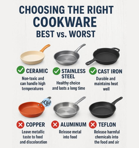 ¿Por qué los utensilios de cocina de hierro fundido se convierten en un material de cocina habitual?