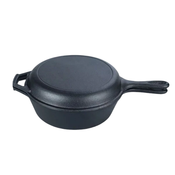 Cocina combinada de hierro fundido