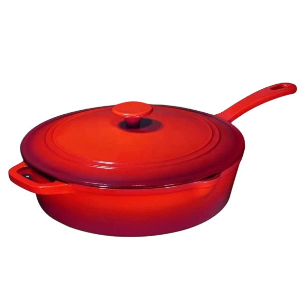 Cacerola de hierro fundido