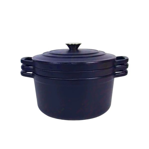 Cocina combinada de hierro fundido