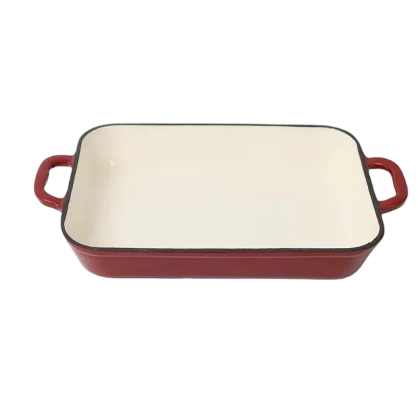 Fuente para hornear de hierro fundido