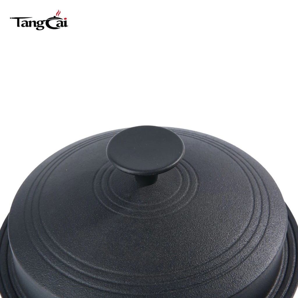 Olla de hierro fundido tradicional coreana de 24 cm de di&aacute;metro al por mayor - Olla Bibimbap ecol&oacute;gica