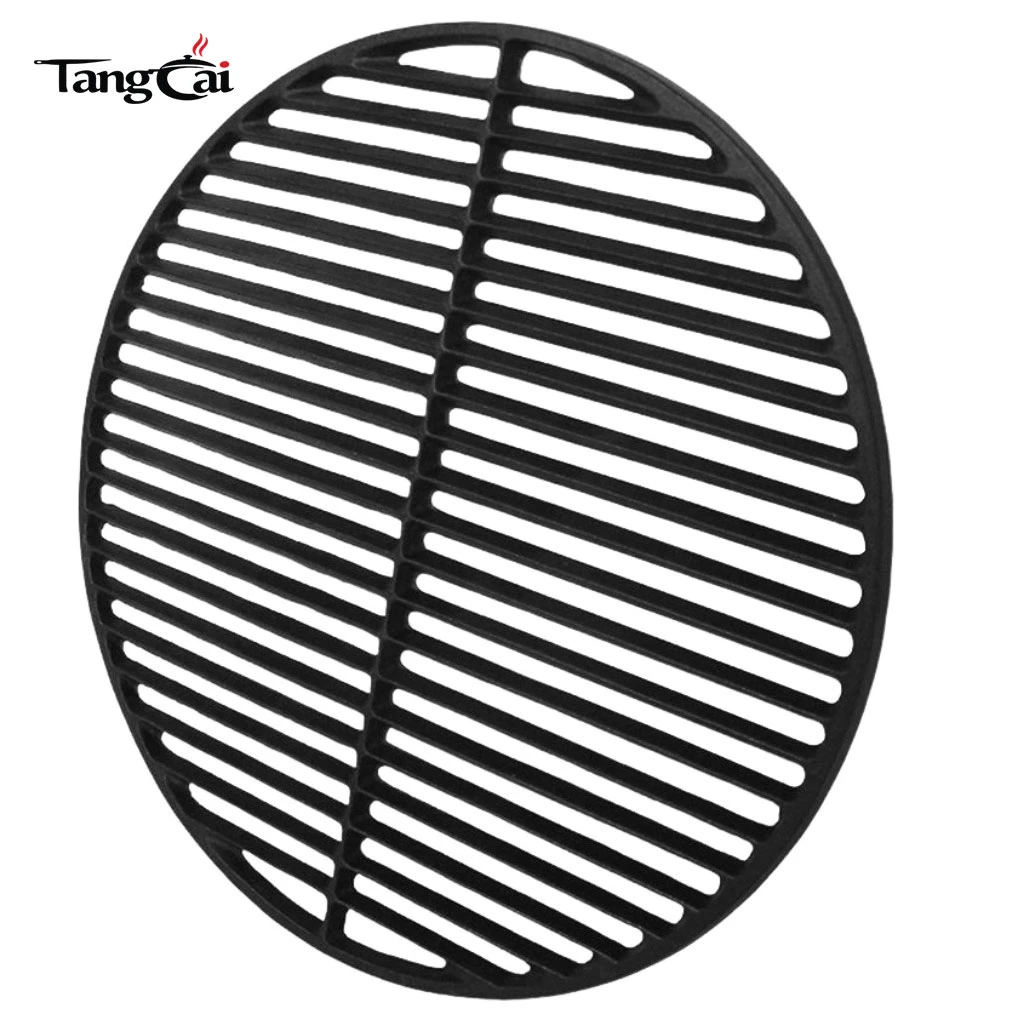 Rejillas grandes para cocinar de hierro fundido de 18 pulgadas, plancha reversible perfecta para una bonita barbacoa