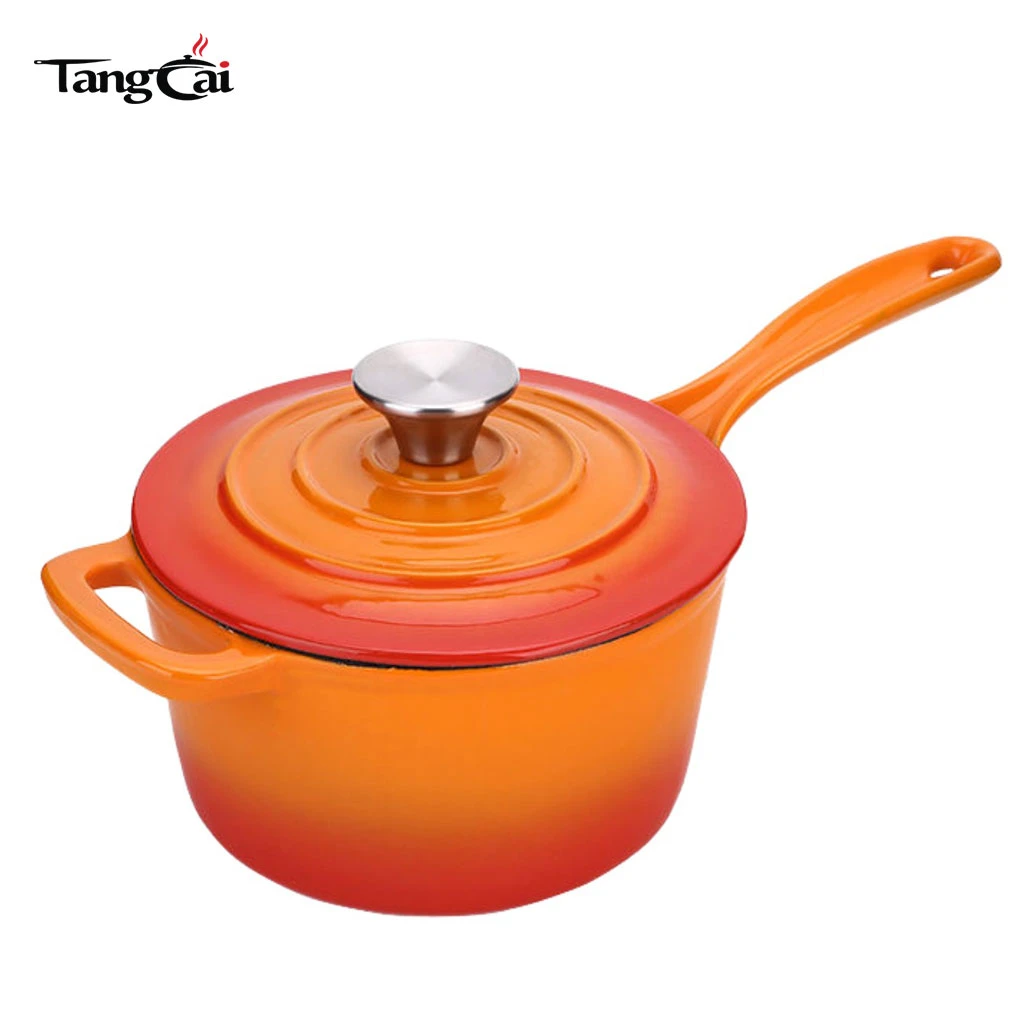 Juego de utensilios de cocina de hierro fundido esmaltado personalizado de 3 piezas