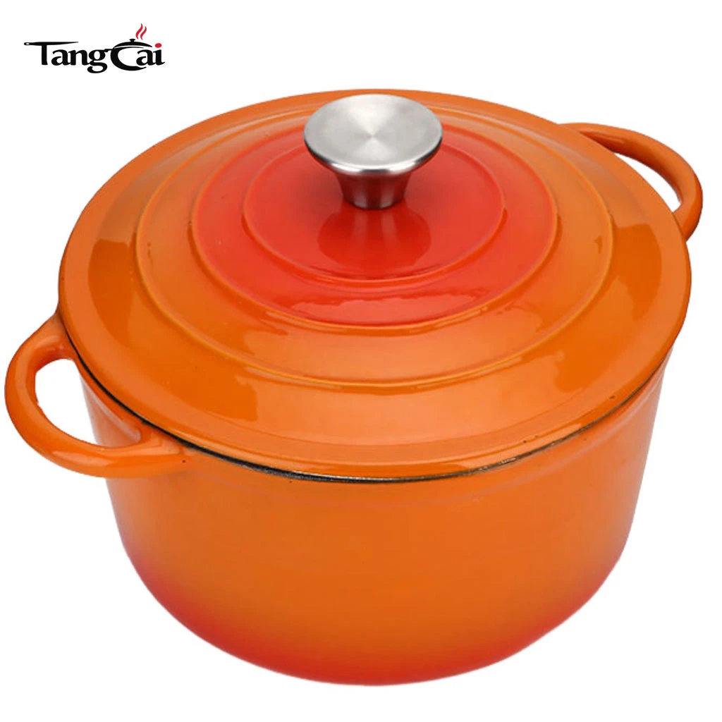 Juego de utensilios de cocina de hierro fundido esmaltado personalizado de 3 piezas