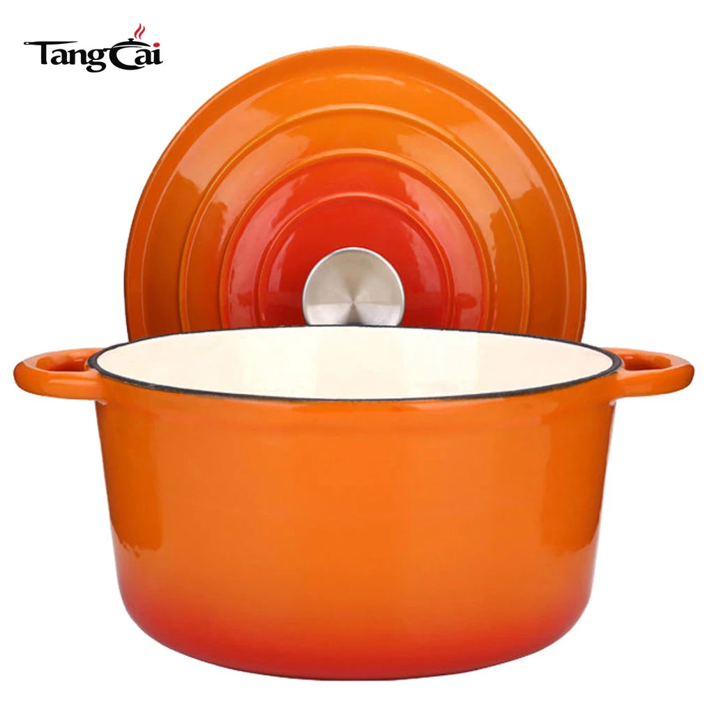 Juego de utensilios de cocina de hierro fundido esmaltado personalizado de 3 piezas